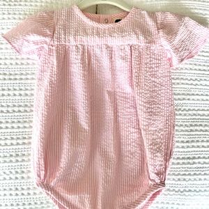 Monica & Andy Seersucker Bubble Bodysuit 12-18mo